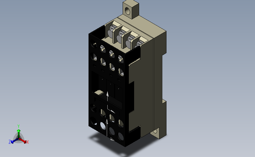 欧母龙OMRON标准件G6D_F4B_SOLIDWORKS 2001_模型图纸下载 – 懒石网