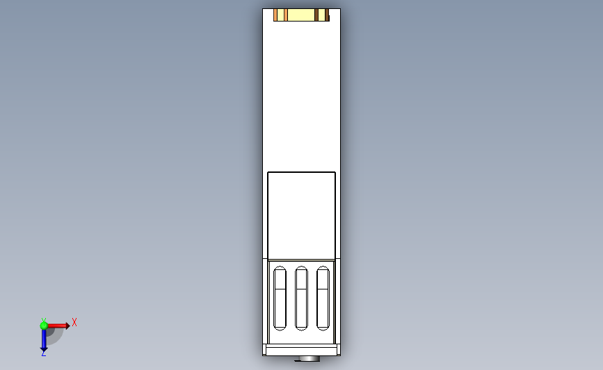 欧母龙OMRON标准件K8AB_PA1_J 俯视图