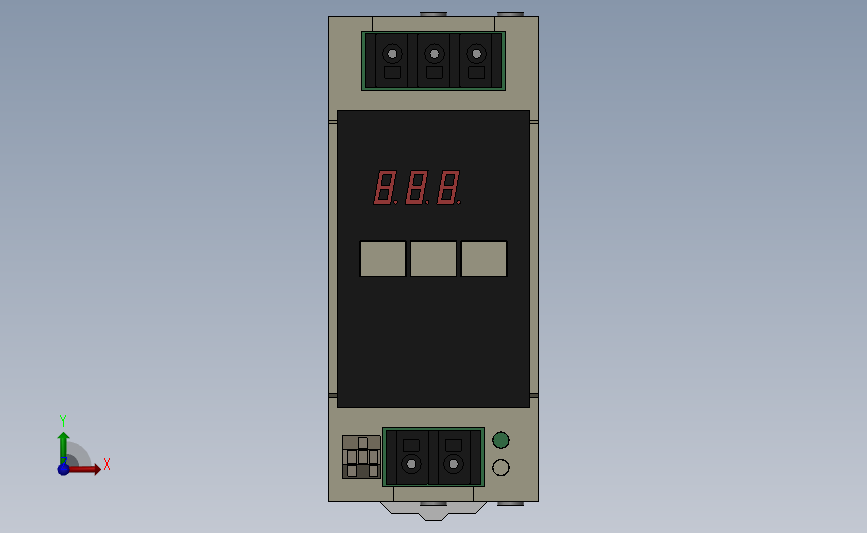 欧母龙OMRON标准件S8VS_09024AP_F 正面视图