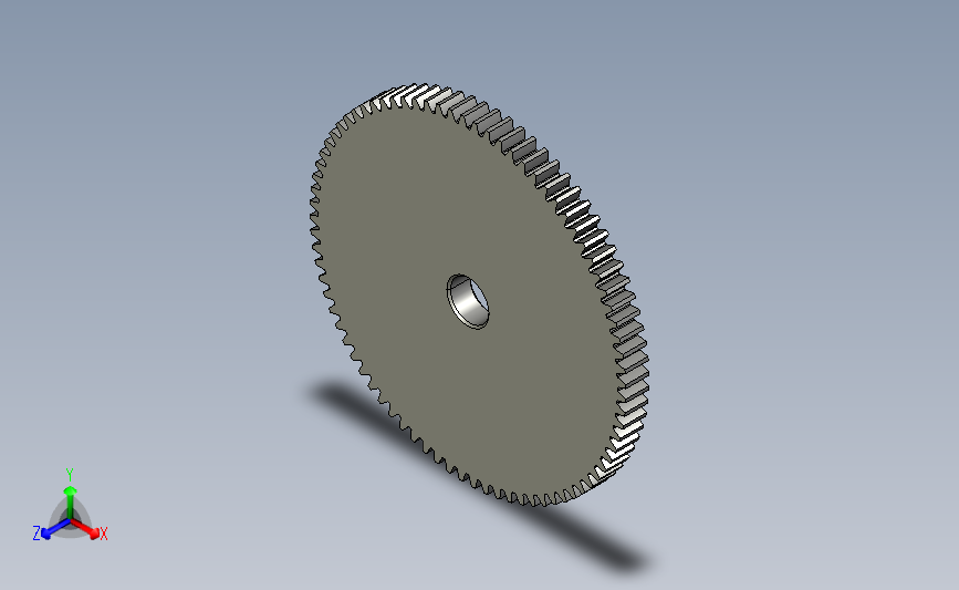 薄型直齿轮-模数1.0@GEAST1.0 GEANT1.0