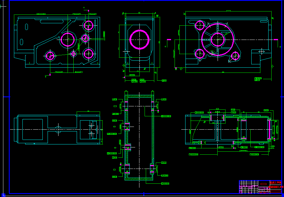 0060-S195柴油机机体三面精镗组合机床总体设计及左主轴箱设计