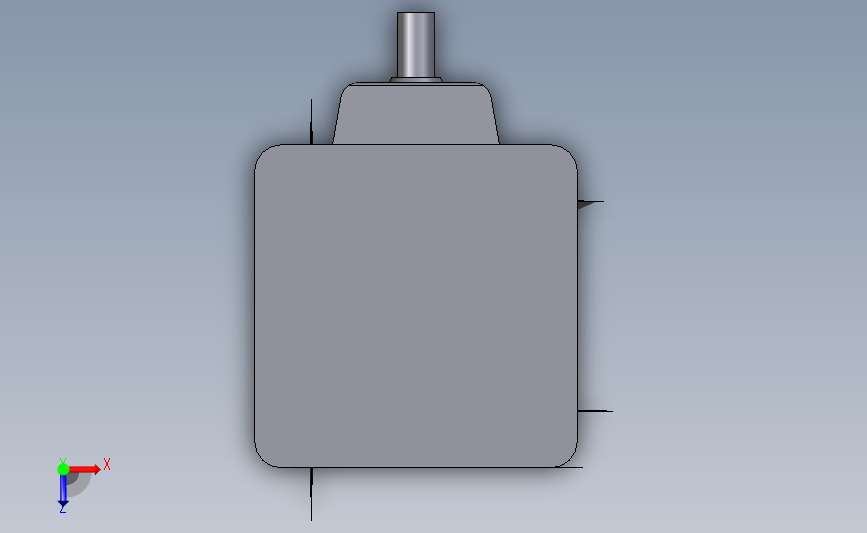 点胶机.part04 俯视图