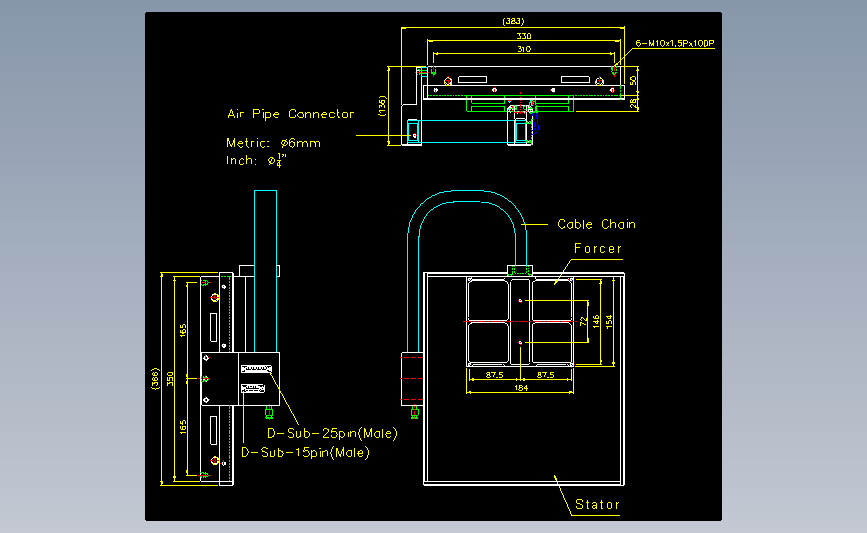 上银线性马达LMSPX11P1.dwg