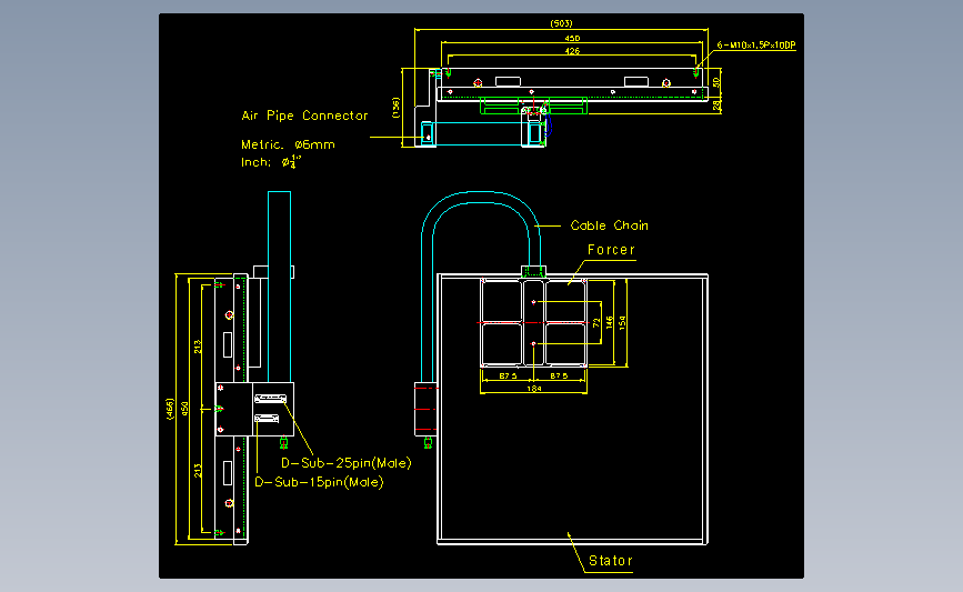 上银线性马达LMSPX11P2.dwg