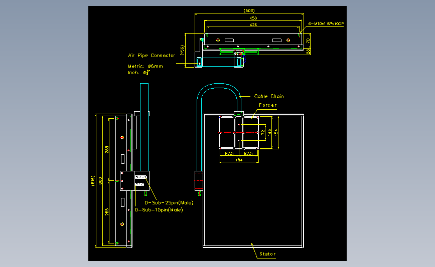 上银线性马达LMSPX11P3.dwg