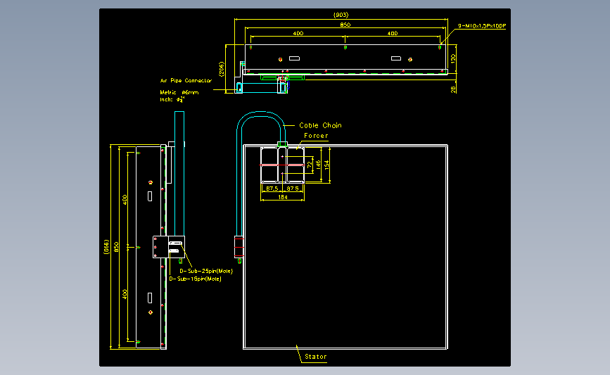 上银线性马达LMSPX11P6.dwg