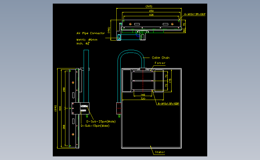 上银线性马达LMSPX21P3.dwg