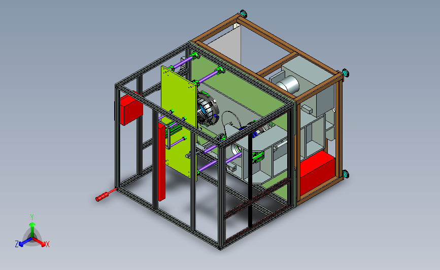 296.发动机转子矫正镭射机（UG）