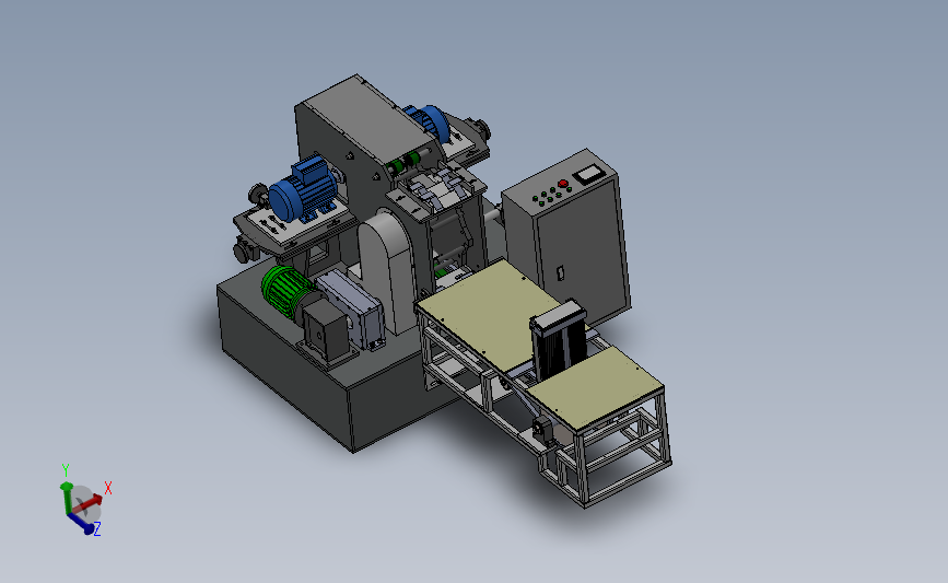 D12自动木材切割成型设备