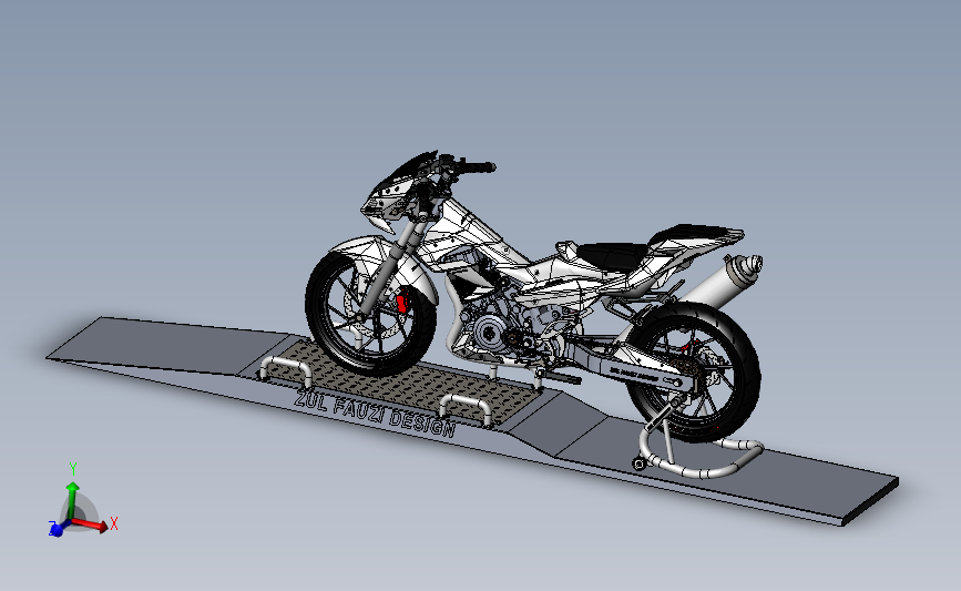Q12铃木摩托车（suzuki Satria F150）