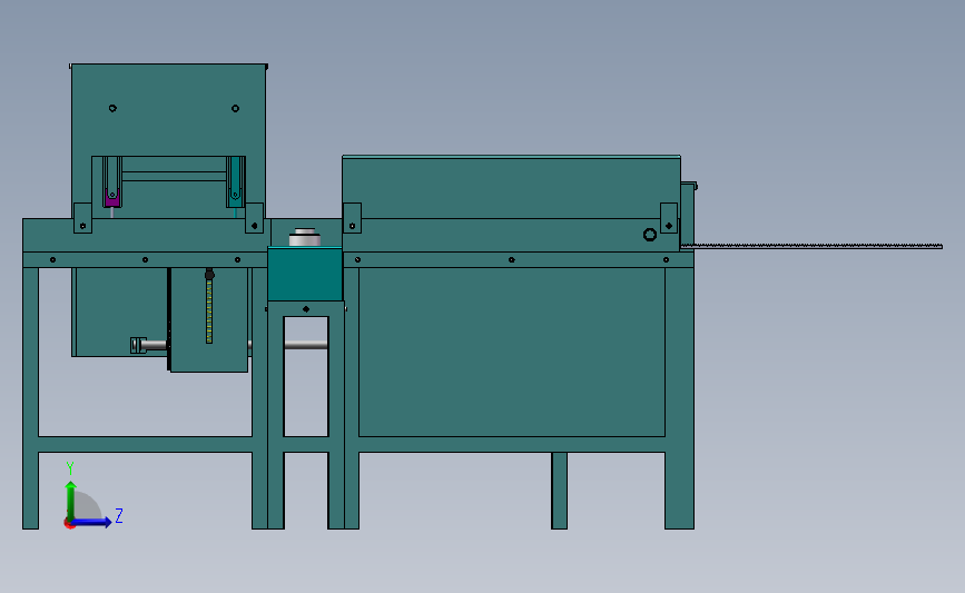 餐具包装纸袋包装机（sw12可编辑+CAD+说明书）