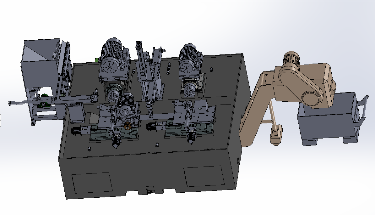 全自动棒料加工自动设备sw17