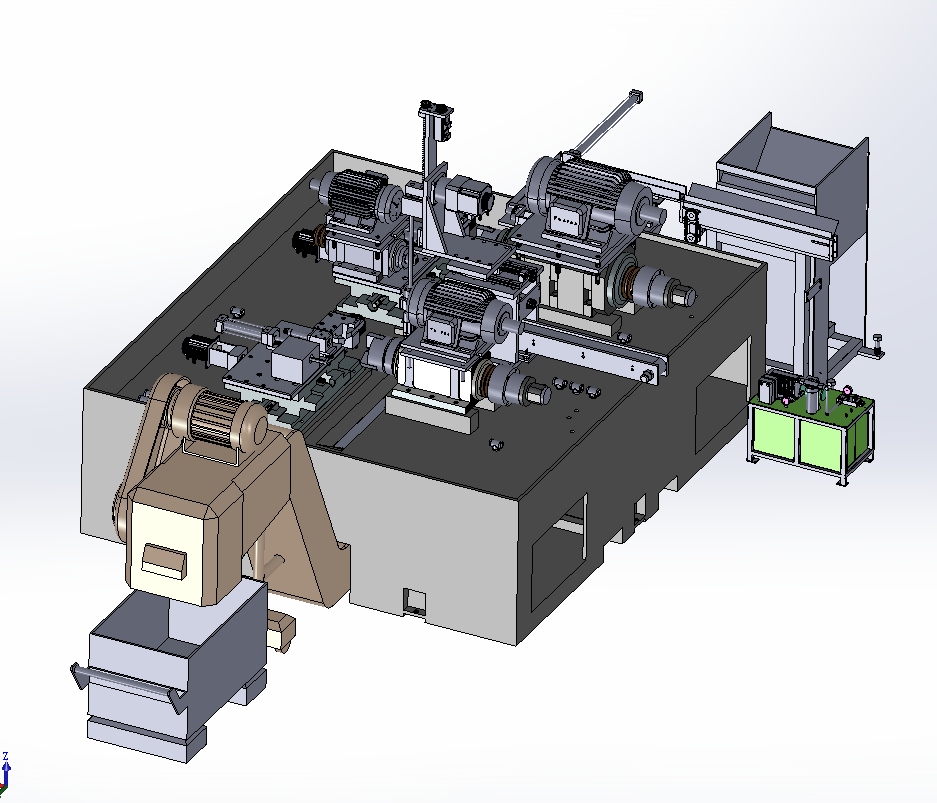 全自动棒料加工自动设备sw17