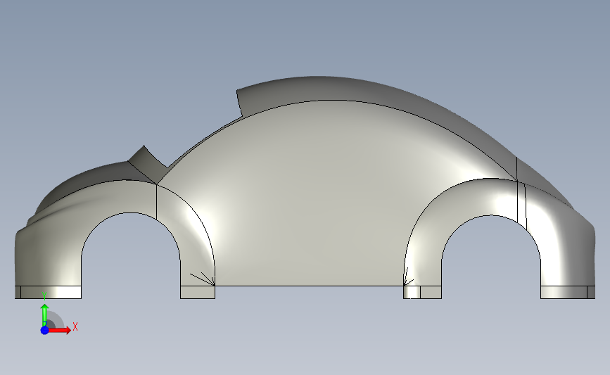 甲壳虫汽车_SolidWorks20140219105246977 正面视图