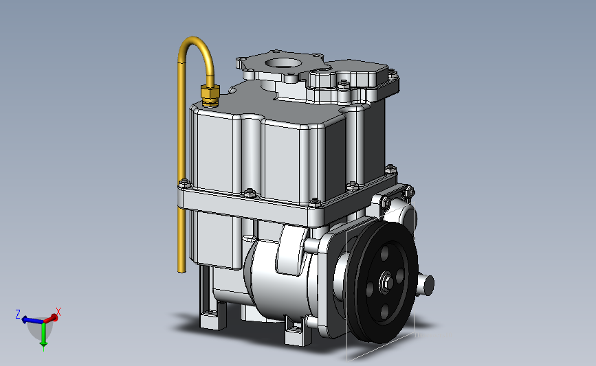 燃料泵3D模型