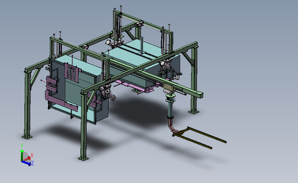 提升翻转机械手3D图纸SolidWorks格式源文件+STEP