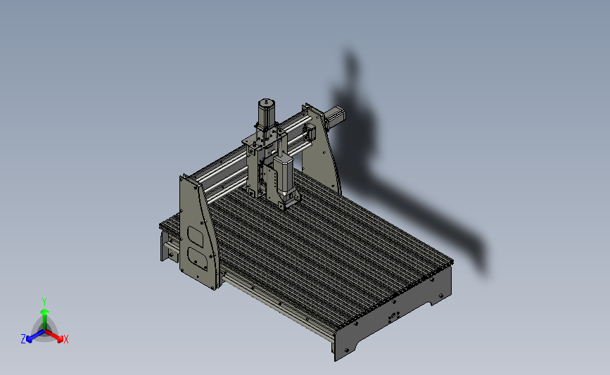 CNC 3轴雕刻机.STEP