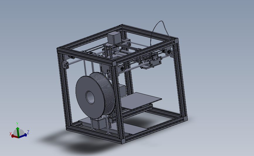 米思米3D打印机（非标设计）