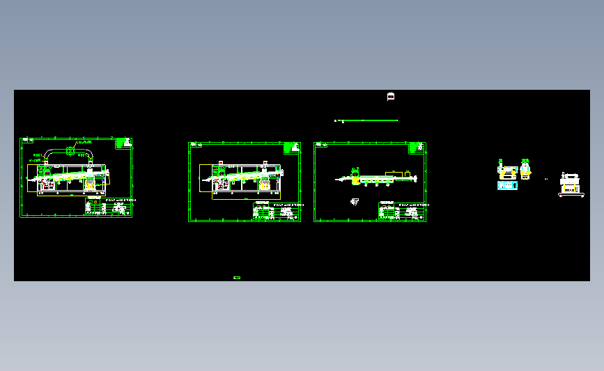 波峰焊设备总图(DWG)