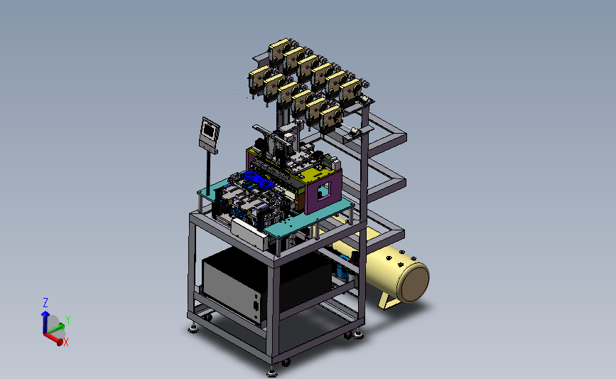 色码电感绕线机