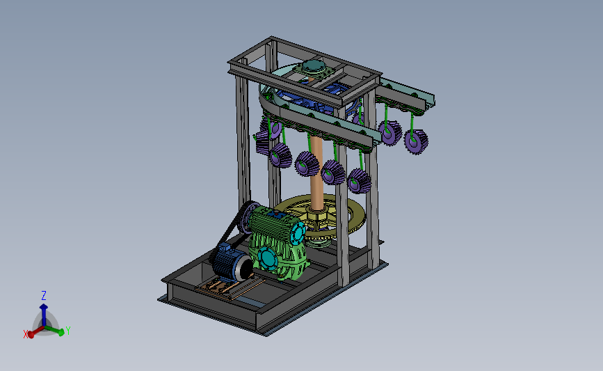 输送机-蜗轮驱动输送机