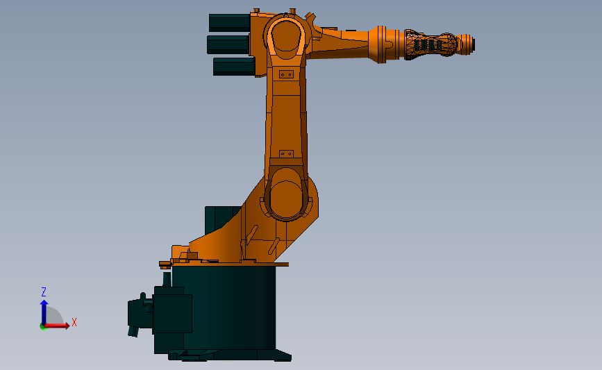 KR6机械臂 3D模型