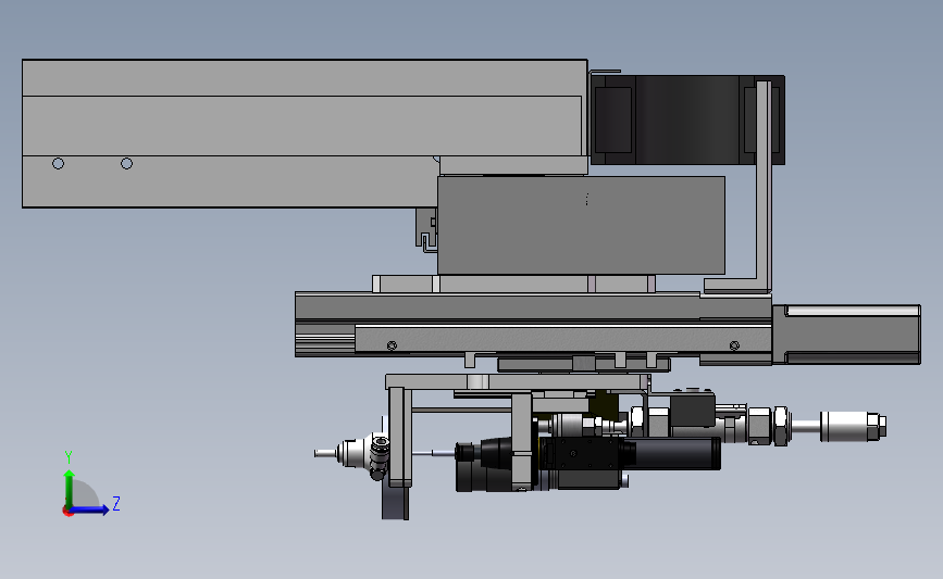 LSJ01-01锁螺丝机构_SOLIDWORKS 2015_模型图纸下载 – 懒石网
