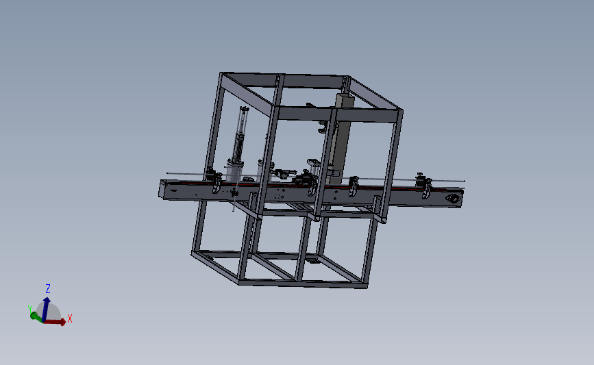 PET瓶灌装封盖机自动化设备3D模型图纸 Solidworks设计