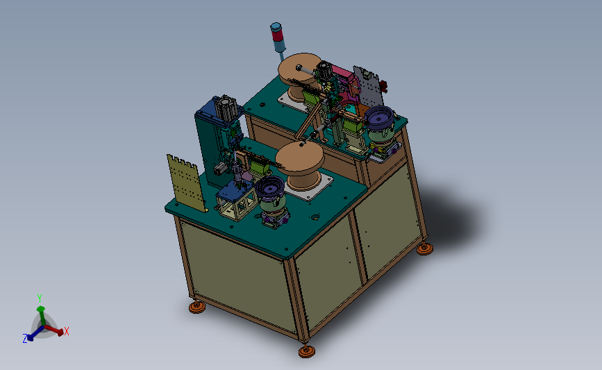 精密钟表配件叉片插针组装机 -原创设计