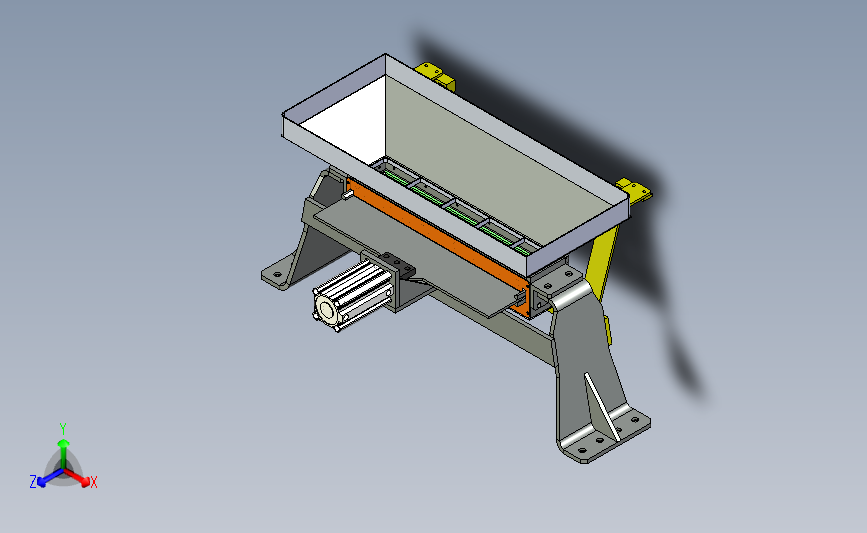 切割机特殊应用数模3D图纸 STEP格式