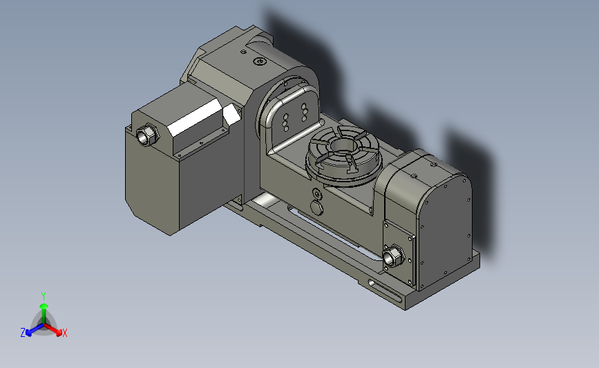 摇篮式AC轴数控工作台