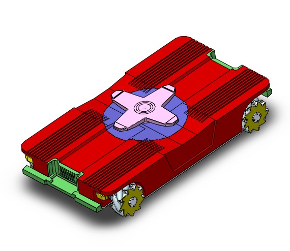 A24  麦克纳姆轮式全方位AGV