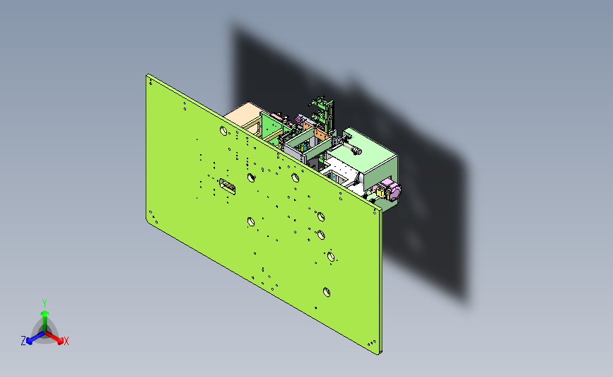 vacuum pad并联转移机构3D图纸 STEP格式