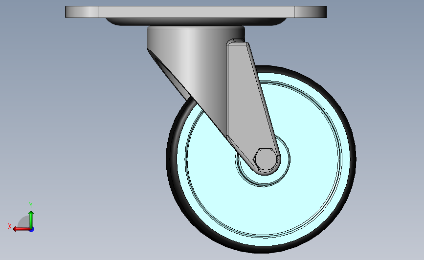 3430POI058P60-80x60装配[3430POI058P60-80x60]脚轮