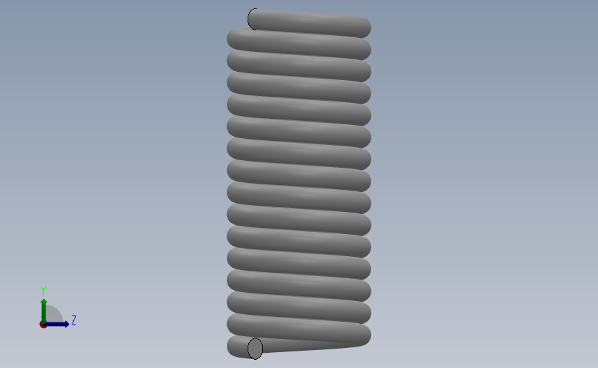 圆线螺旋弹簧[WB22-50]_SOLIDWORKS 2018_模型图纸下载 – 懒石网
