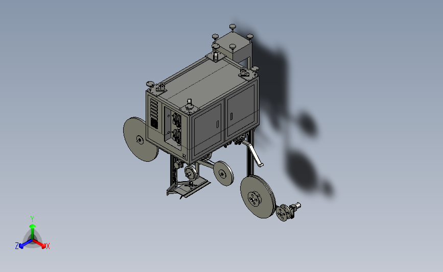 1.25WF自动装壳检包机总装配体 STP