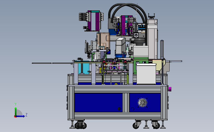 Cell自动焊接线sw18可编辑_SOLIDWORKS 2018_模型图纸下载 – 懒石网