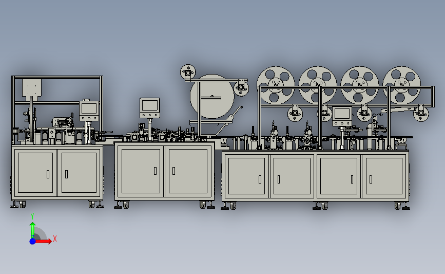 LD2329H-A0EL6H组装检测机总装配线 STP