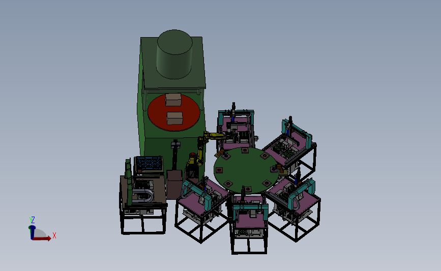 三相端子自动组装上料sw18可编辑
