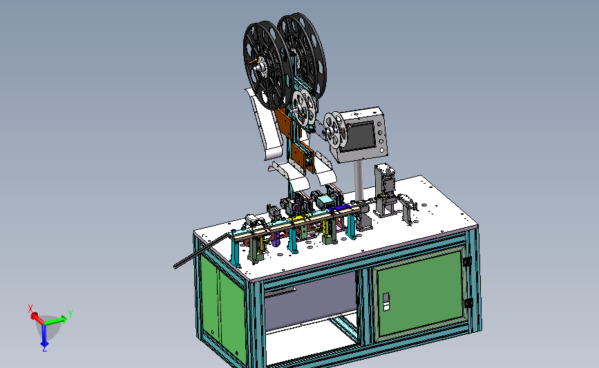 手机BTB连接器自动插针设备solidworks2020 有STEP格式