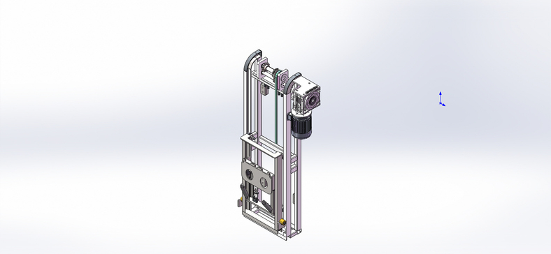 1000KG厨余垃圾处理减量机3D数模图纸 Solidworks设计