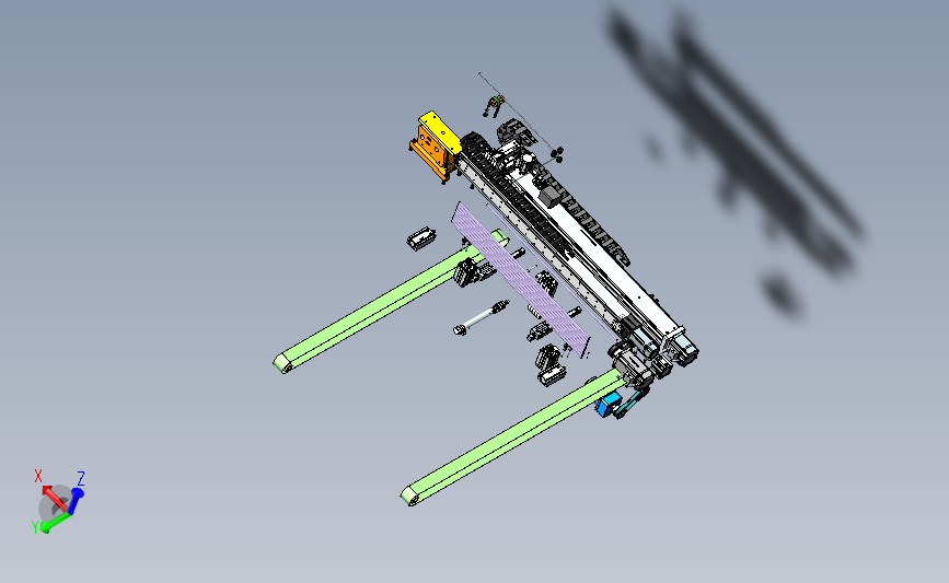 半自动绕线机3D数模图纸 Solidworks设计