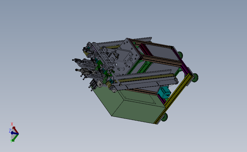 锂电KF机 锂电卧式扣盖整机3D数模图纸 Solidworks设计