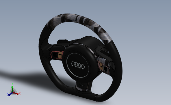 奥迪 R8 方向盘