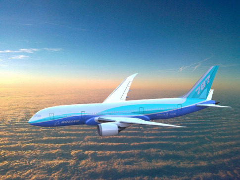 boeing-787波音飞机模型3D图纸 SolidWorks、STEP格式