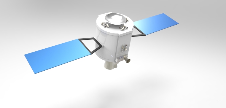 金星探测器模型3D图纸-CATpart格式