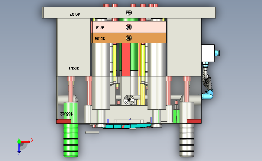 MD-10355 超复杂模具设计