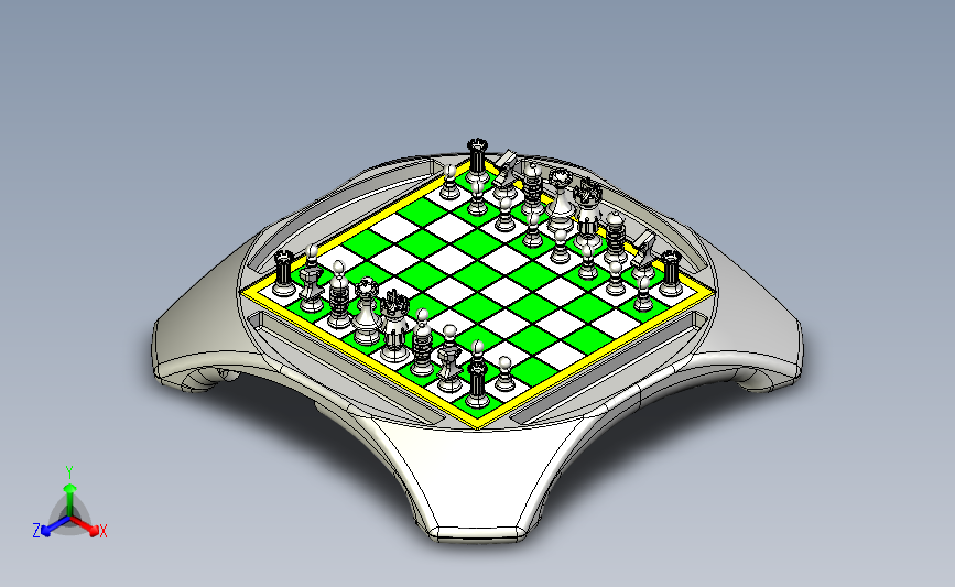 国际象棋 主视图
