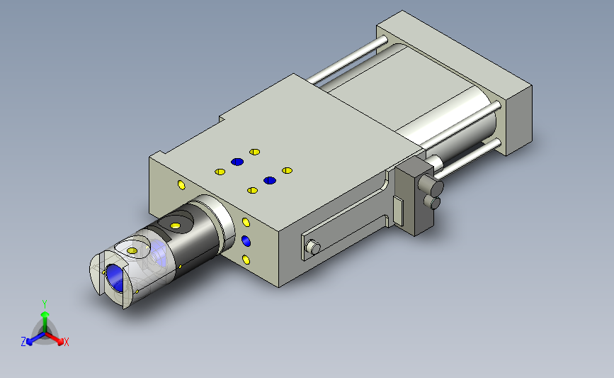 SZK63德克斯常用气缸数模