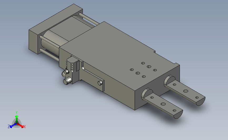 SZKD63德克斯常用气缸数模